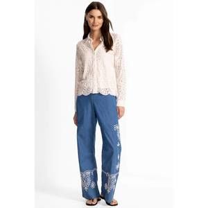 NEW JOHNNY WAS soutache cargo pant in denim blue